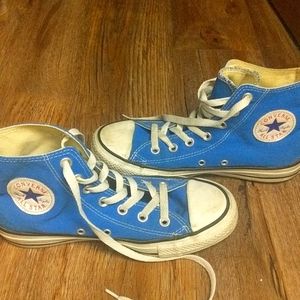 Blue Converse